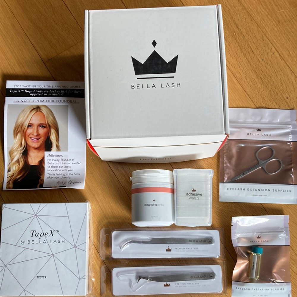 Bella Lash TapeX Lash Extensions System